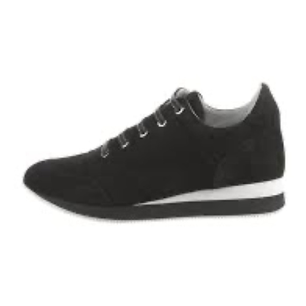 MaxMara Black Suede Trainers Size:37.5